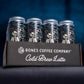 Bones Coffee Company High Voltage Smooth And Sweet Flavored Cold Brew Latte,Medium Roast Iced Coffee In Can,Ready To Drink, 1 Fl