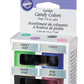 Wilton Candy Colors .25oz 4/PkgPink, Green, Violet & Black