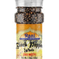 Rani Black Pepper Whole (Peppercorns), Premium Mg-1 Grade 1.8Oz (51G) Grinder Bottle ~ All Natural | Gluten Friendly | Non-Gmo | Kosher | Product Of Vietnam | Perfect Size For Grinders!