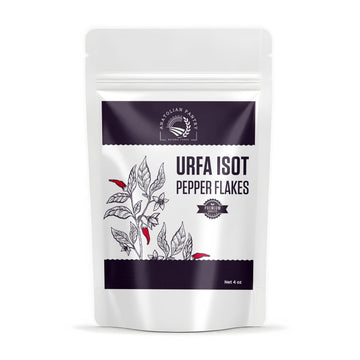 Urfa Isot Pepper - Premium Authentic Crushed Oily Pepper Flakes (Halaby Pepper - Pul Biber - Urfa Chili), Perfect for Turkish & 