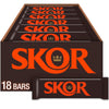 SKOR Crisp Butter Toffee and Chocolate Candy Bars, 1.4 oz (18 Count)
