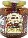 Don Emilio Salsa Macha Hot Chili Garlic Sauce, Gourmet Spicy Chili Crisp Oil, Garlic And Onion, All Natural Chili Paste 9 Oz