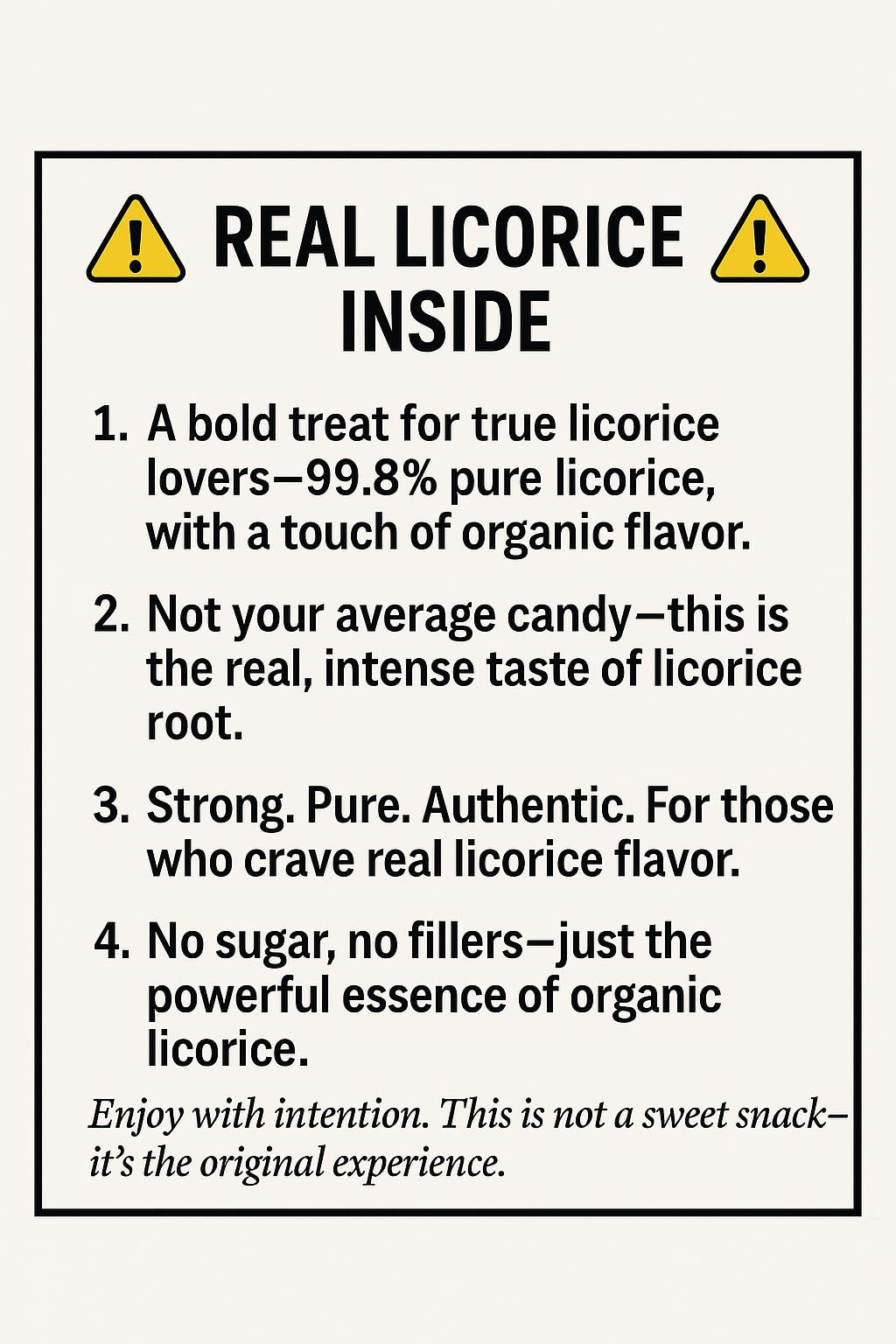 Zagarese 100% Organic Licorice with Anise, 0.88-Ounce Flip Top Boxes (Pack of 6)