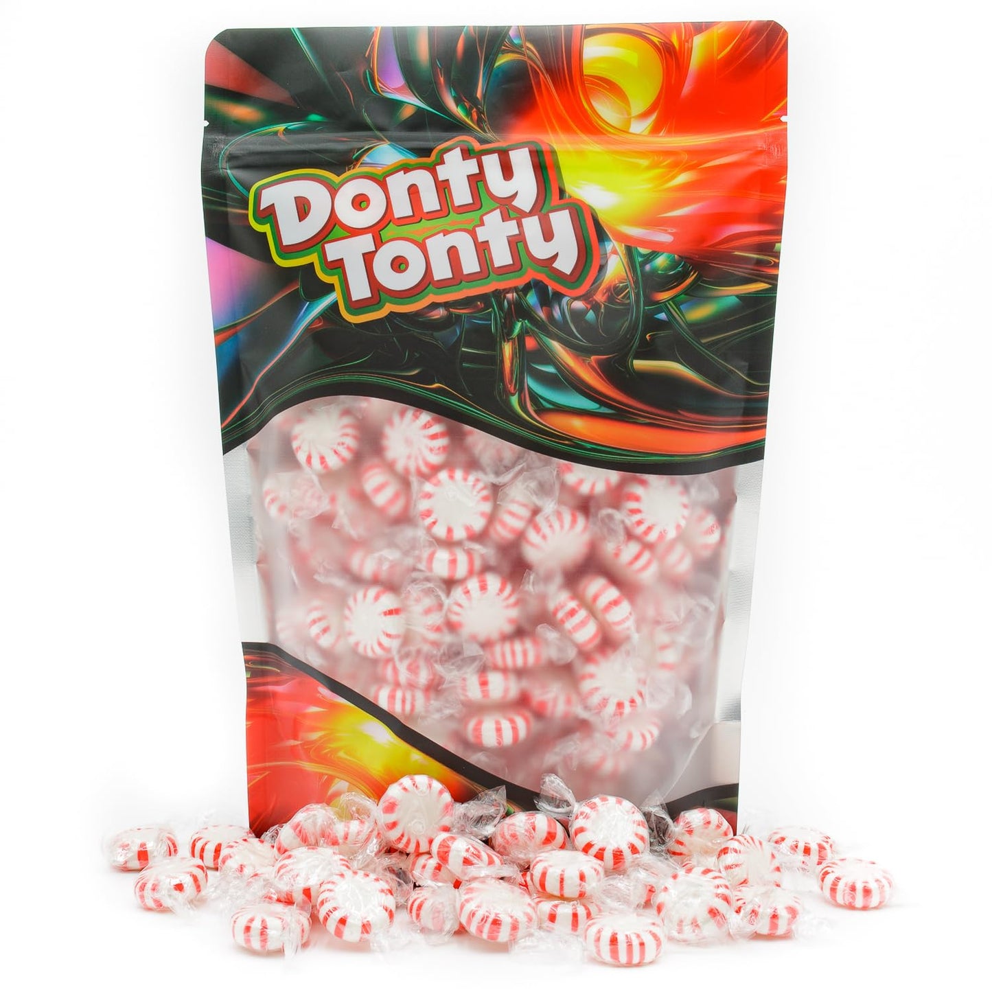 Starlight Peppermint Candy 2 Lb - Mints Candies Bulk Bag, Extra Freshness, Individually Wrapped (168 Pieces)