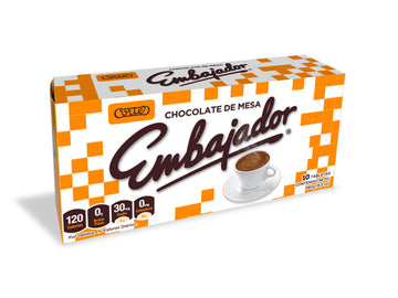 EMBAJADOR Sweet Baking Chocolate - 36.8 Ounce Pack - Chocolate de Mesa Embajador from Republica Dominicana