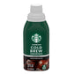 Starbucks Cold Brew Coffee Concentrate, Sweetened Signature Black, 100% Arabica, Multi-Serve Bottle (32 Fl Oz)