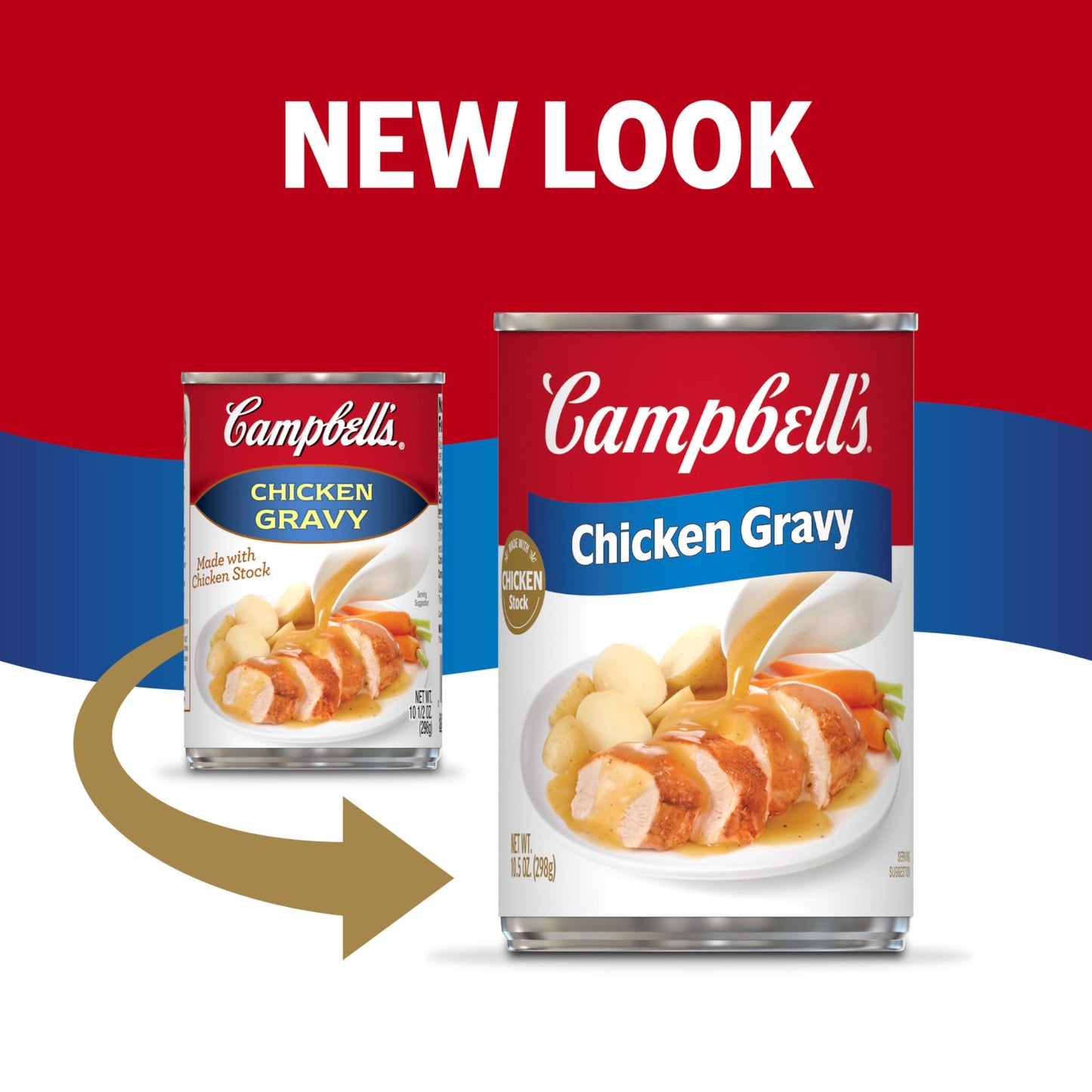 Campbell s Chicken Gravy, 10.5 Oz Can (Case of 12)
