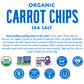 Rhythm Superfoods Crunchy Carrot Sticks, Salted, Usda Certified Organic, Vegan Friendly, Gluten-Free Superfood Snacks, Non-Gmo,