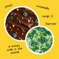 Supernatural Into the Woods Natural Confetti Tree Sprinkles, No Artificial Dyes, Soy Free, Gluten Free, Vegan, Plant-Based Color