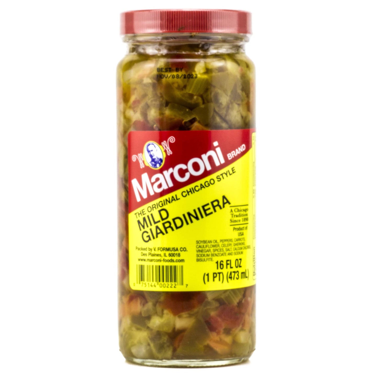 Marconi Mild Giardiniera, 16 Ounce (Pack Of 2)