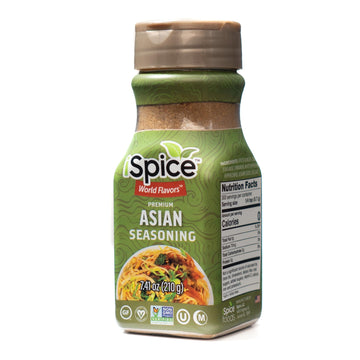 Ispice - Asian Seasoning World Flavor Super Spice Blend | All Natural | Ready To Use As Is | No Preparation Is Necessary 7.41 Oz
