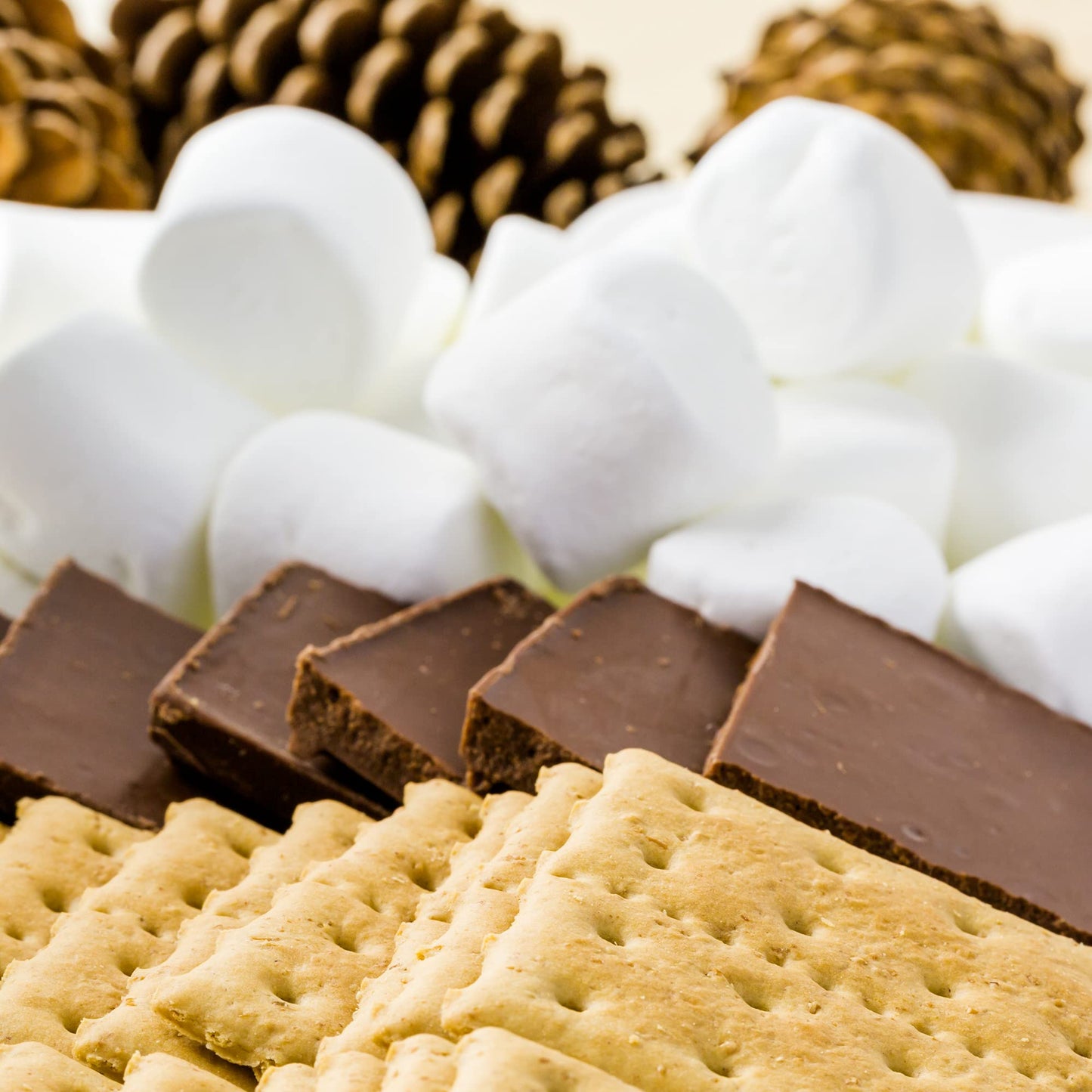 112 Piece S'Mores Kit - Makes Up To 24 S'Mores - Includes 30'' Roasting Sticks, Chocolate, Graham Crackers, And Marshmallows - P