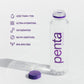 Penta Ultra-Purified Water, Oxygen Infused Natural pH Hydration, Solar-Powered 13 Step Purification Process,16.9 Fl Oz (Pack of