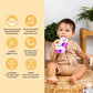 Serenity Kids 6+ Months Baby Food Pouches - Ethically Sourced Grass Fed Bison - Organic Kabocha Squash & Spinach Puree - 3.5 Oz