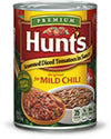 Hunts Seasoned Diced Tomatoes In Sauce For Chili 15Oz Can (Pack Of 6) (Original For Mild Chili)