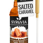 Syruvia Salted Caramel Syrup - Salted Caramel Coffee Syrup Flavor, 25.4 fl oz, Kosher, Gluten Free, Perfect for Coffee, Drinks, 