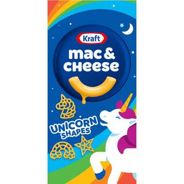 Kraft Macaroni & Cheese Unicorn Shapes Dinner (5.5 Oz Box)