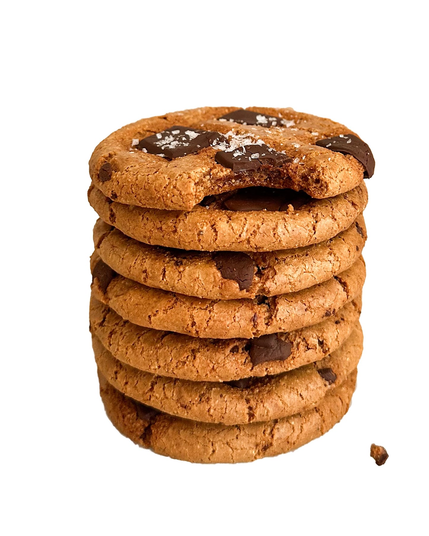 NOWHERE BAKERY Vegan Gluten Free Paleo Chocolate Chip Cookie Baking Mix (Makes 15 cookies) - Allergen Friendly, Nut Free No Refi
