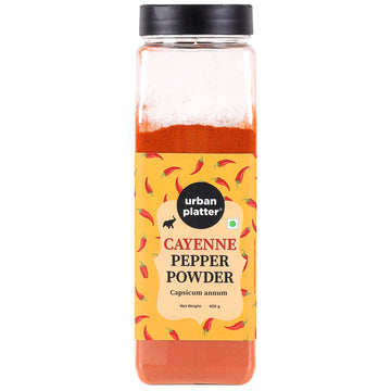 urban platter Cayenne Red Pepper Powder, [Spicy & Smoky Pepper Powder] (400G)