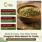 Organic Way Dried Oregano Leaf Cut & Sifted (Origanum Vulgare) - European Wild-Harvest | Organic & Kosher Certified | Vegan, Non Gmo & Gluten Free | Usda Certified | Origin - Albania (16 Oz)