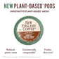 New England Coffee Darkest Before Dawn Dark Roast Pods, 10ct Box, Pack of 6