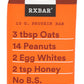 Rxbar Dark Chocolate Peanut Butter Am Bar Sgl, 1.9 Oz
