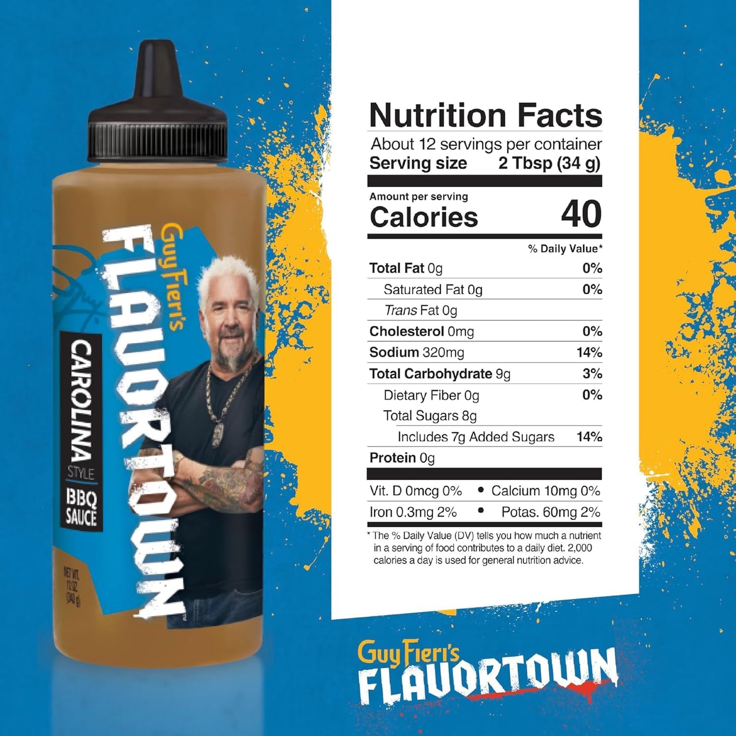 Flavortown BBQ Sauce Variety Pack - Gourmet BBQ Sauce  Barbecue Sauce Set  BBQ Sauce Sampler  Grilling Sauces Gift Set  Carolina  Money Honey  Mop  Smokin Hickory - 14 Ounce (Pack of 4)