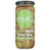 Mario Camacho Foods Organic Stuffed Olives, Jalapeno Stuffed, 10 Ounce
