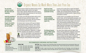 Davidson'S Organics, Mezclado De Mate, 100-Count Unwrapped Tea Bags