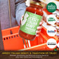 Jersey Italian Gravy-24 Oz Jar-Gourmet, All Natural All Purpose Tomato Sauce For Pasta And More, No Artificial Ingredients- Vegan Friendly-Authentic Recipe For Pasta, (Tomato Basil, 12 Pack)