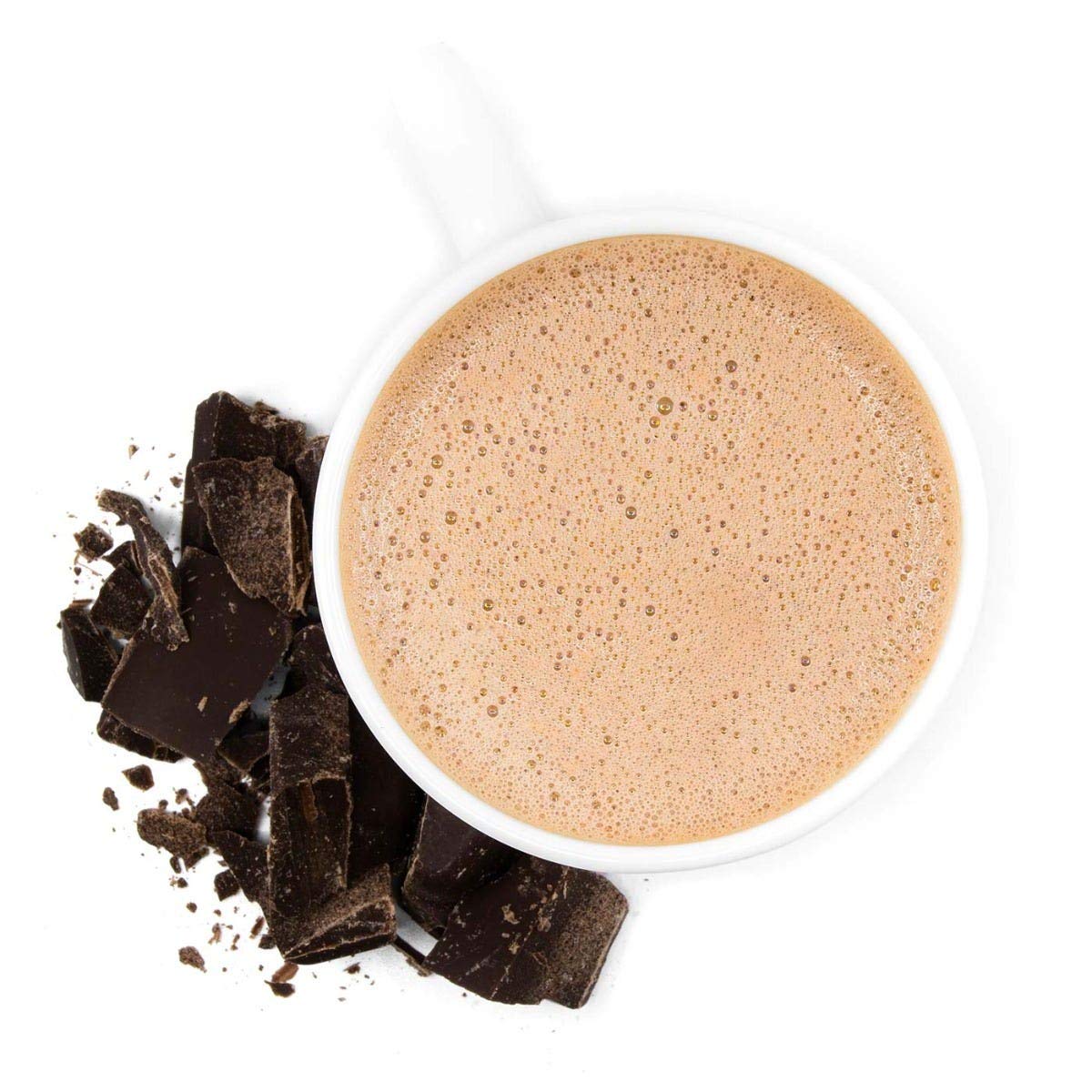 WonderSlim Protein Hot Cocoa - Creamy Original, 70 Calories, 12g Protein, 3g Sugar, 7 Count Pack