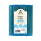 The Honey Jar Coconut Flavored Honey Sticks - Pure Honey Straws - 50 Count - Blue Coconut