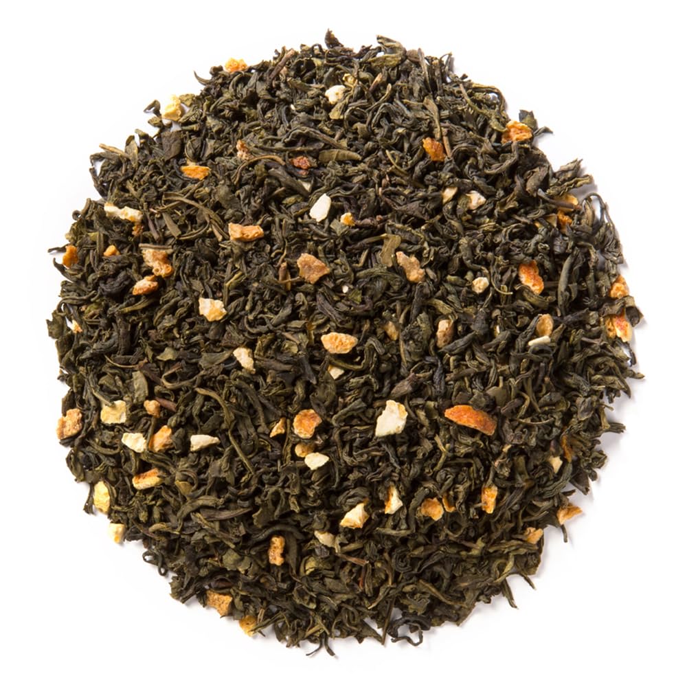 Davidsons Tea Bulk, Jasmine Almond with Orange, 16-Ounce Bag