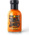Blonde Beard's Black Magic Buffalo Sauce - (Medium/Hot) - Gourmet, Award Winning Sauce With Black Pepper, Cajun & Garlic - Made 