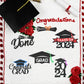 Chewarelly 24 Pack 2024 Graduation Cupcake Toppers Set, Glitter Congrats Grad Cake Decor, Graduation Cake Picks For Senior High