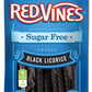 Red Vines Sugar Free Black Licorice, Soft  Chewy Candy Twists, 5Oz Bags (12 Pack)