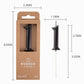PHD CAKE Black Birthday Candles, 1 Number, 2.76 Inch Wax Cake Decoration
