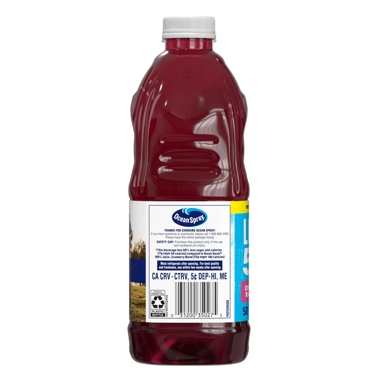 Ocean Spray Cran-Raspberry Juice Drink, 64 Fl Oz Bottle, Pack of 1, Model 031200350275
