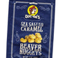 Buc-Ees Beaver Nuggets Sea Salted Caramel Sweet Corn Puff Snacks Texas Bucees (Pack Of 8 Bags)