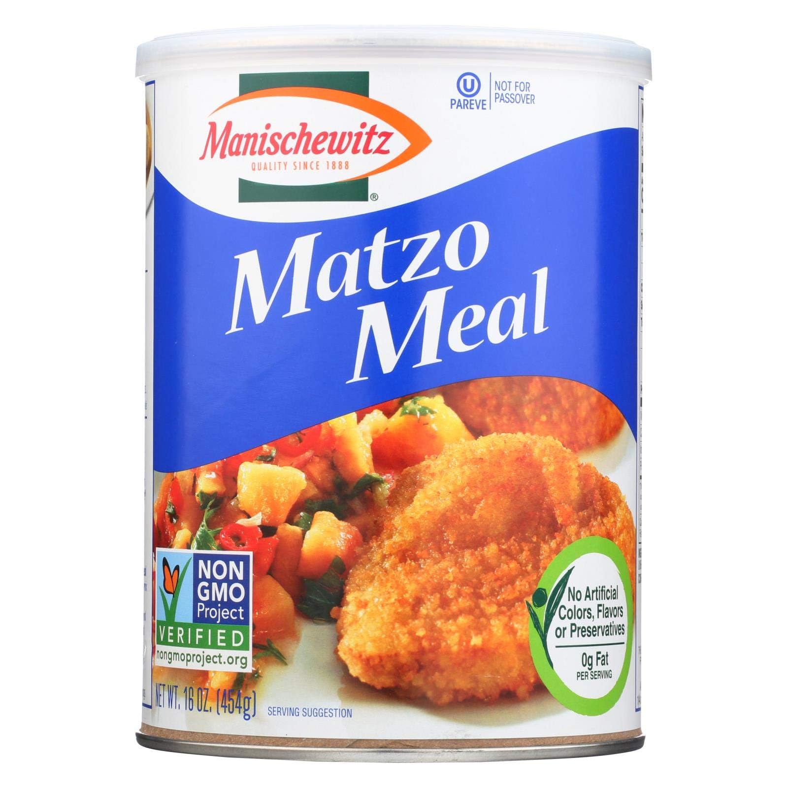 Manischewitz Matzo Meal Unsalted (12X16Oz )