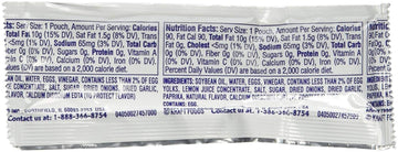 Kraft Real Mayonnaise Portion-Sized Condiment Packets, 0.44 Oz (100 Packets)