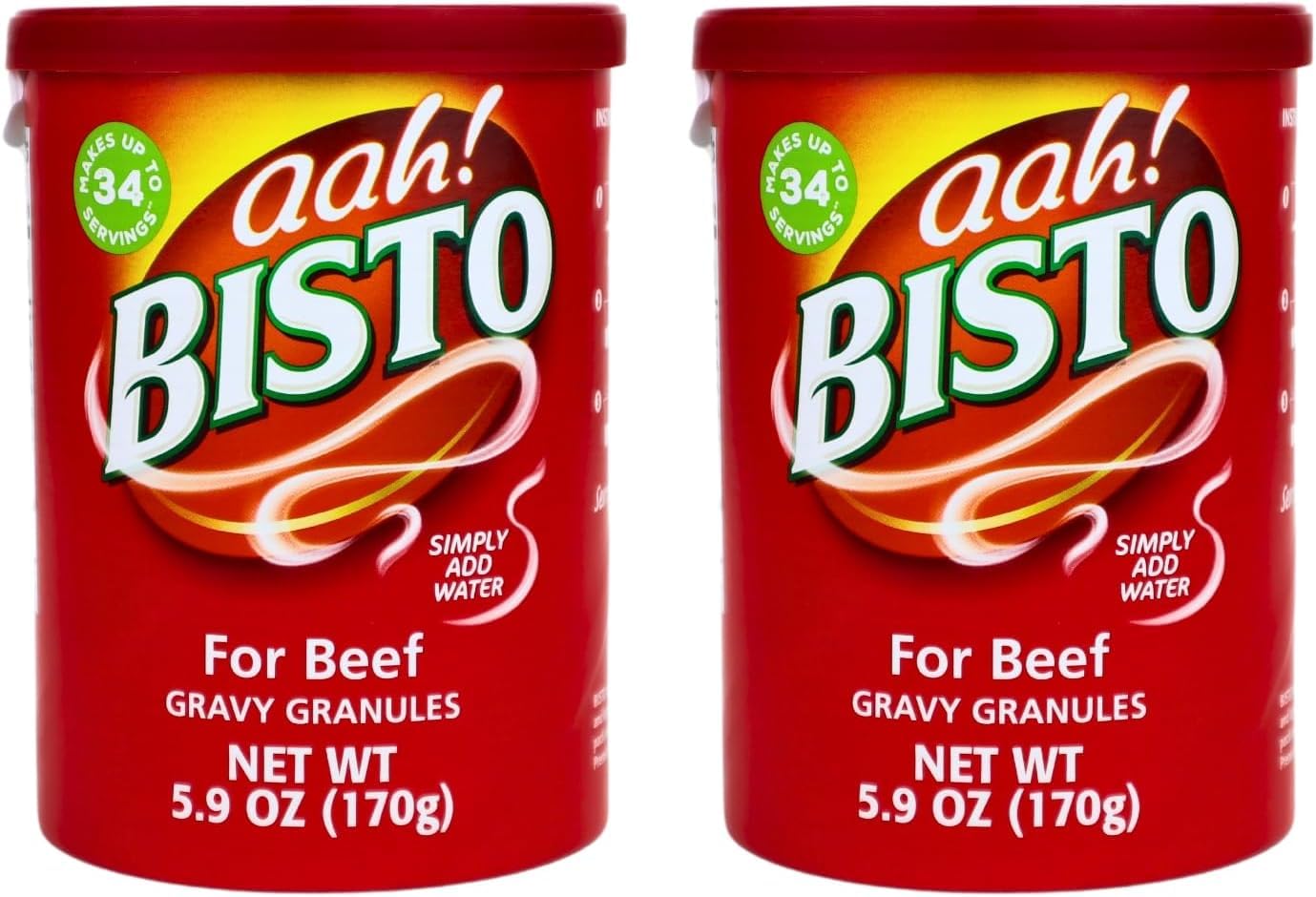Bisto Gravy Granules, 5.9 Ounce - Rich and Savory Gravy Mix for Delicious Home-Cooked Meals, Perfect for Roasts, Mashed Potatoes