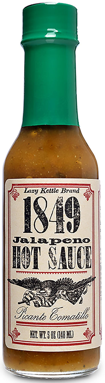 1849 All-Natural Jalapeo Hot Sauce, 5 oz. (4 Pack)