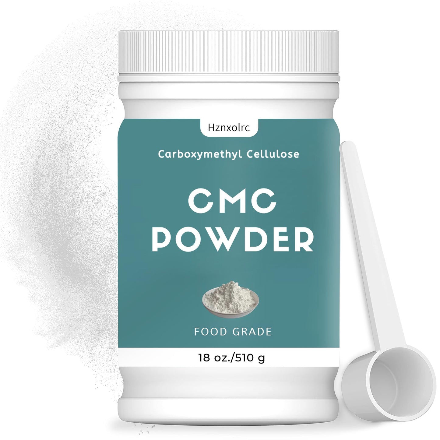 Hznxolrc 18 oz CMC Powder, 100% Pure Premium Powder for Fondant, Ice Cream, Cake, Yogurt, Candy