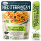 Mediterranean, Ready To Eat Pasta With Spicy Tomato Sauce, Plant Based, Vegan, No Preservatives, No Colorants, No Artificial Fla