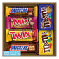 Mars Milk Chocolate Candy Bars Variety Pack, 18 Full Size Individually Wrapped, Includes M&MS, SNICKERS, TWIX