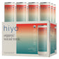 Hiyo Organic Social Tonic - Watermelon Lime, 12 Pack - N.A. Functional Seltzer, Sparkling Water Crafted with Organic Adaptogens,
