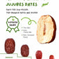 Naturebliss Jujube Dates, Sun Dried Fruit Snacks, Non-GMO, 16 OZ Pack