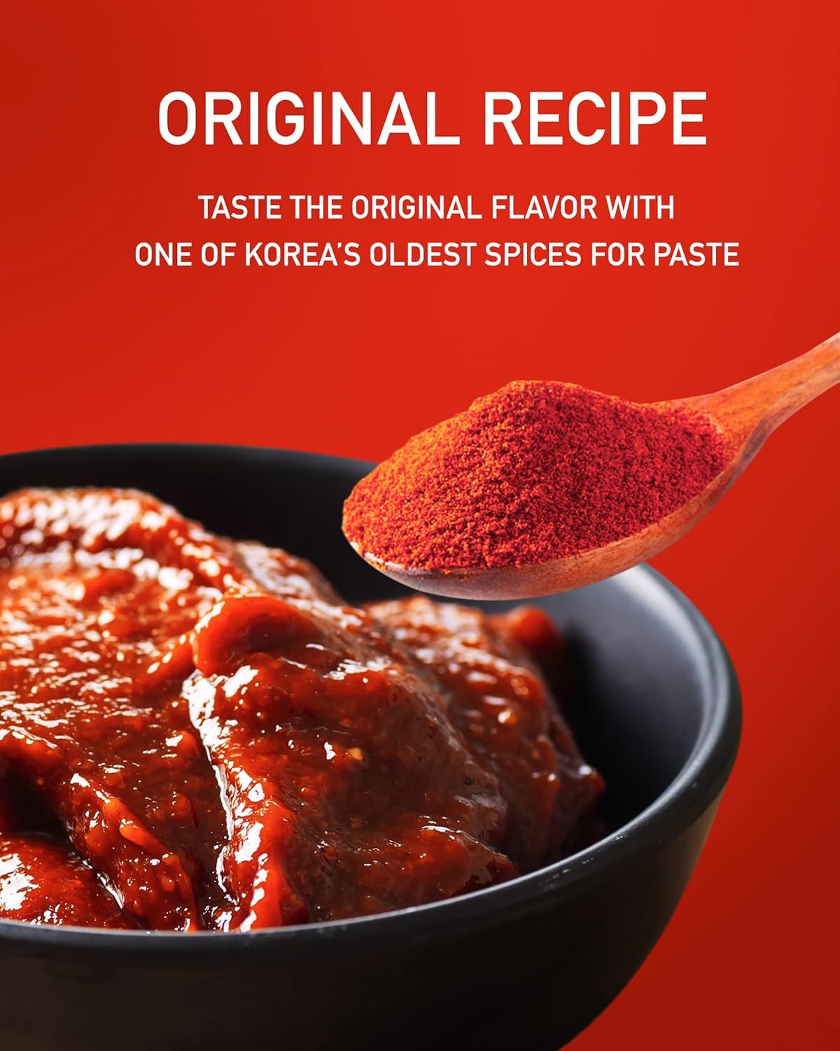 Taekyung Chili Powder For Paste (Fine, 1Lb) - Korean Gochugaru. Red Pepper Spice Seasoning For Asian Food. Msg Free.
