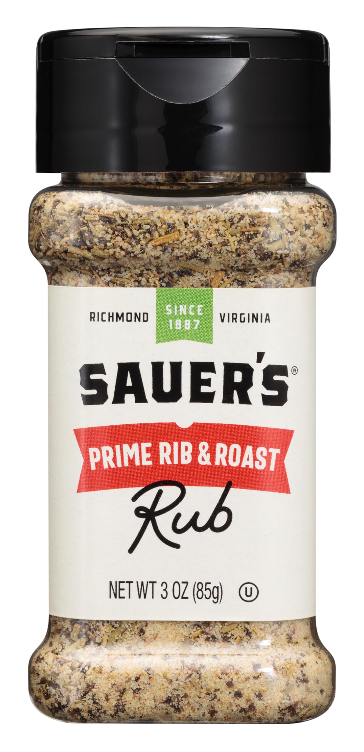 Sauer's Roast & Prime Rib Seasoning, 3.00 Ounce (Pack of 1)